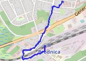 Trasa z dnia 2015-07-11 09:10 - mapa trasy gps - marsz