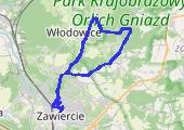 Trasa z dnia 2015-07-12 01:42 - mapa trasy gps - rower górski