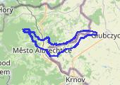 Trasa z dnia 2015-07-12 12:07 - mapa trasy gps - rower górski