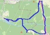 Trasa z dnia 2015-07-12 14:00 - mapa trasy gps - rower trekkingowy