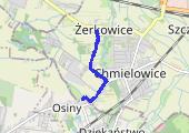 Trasa z dnia 2015-07-01 20:12 - mapa trasy gps - rower trekkingowy