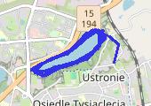 Trasa z dnia 2015-07-12 09:25 - mapa trasy gps - bieganie