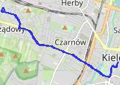 Trasa z dnia 2015-07-09 20:10 - mapa trasy gps - rower miejski