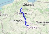 Trasa z dnia 2015-07-13 16:55 - mapa trasy gps - samochód