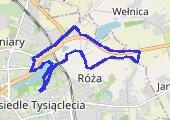 Trasa z dnia 2015-07-13 18:00 - mapa trasy gps - nordic walking