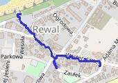 Trasa z dnia 2015-07-13 21:09 - mapa trasy gps - marsz