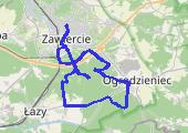 Trasa z dnia 2015-07-13 22:05 - mapa trasy gps - rower górski