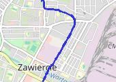 Trasa z dnia 2015-07-13 23:12 - mapa trasy gps - rower górski