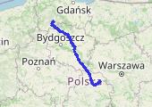 Trasa z dnia 2015-07-14 17:29 - mapa trasy gps - samochód
