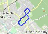 Trasa z dnia 2015-07-14 20:07 - mapa trasy gps - bieganie