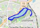 Trasa z dnia 2015-07-14 20:42 - mapa trasy gps - bieganie