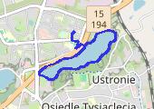 Trasa z dnia 2015-07-15 21:42 - mapa trasy gps - bieganie