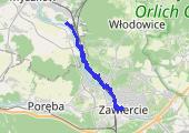 nierada 208 - mapa trasy gps - rower górski