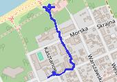 Trasa z dnia 2015-07-16 19:03 - mapa trasy gps - spacer