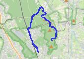 Trasa z dnia 2015-07-17 09:26 - mapa trasy gps - rower górski