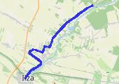 Trasa z dnia 2013-03-19 19:55 - mapa trasy gps - bieganie