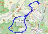 Trasa z dnia 2015-07-18 18:19 - mapa trasy gps - rower górski