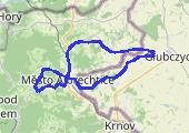 Trasa z dnia 2015-07-19 12:02 - mapa trasy gps - rower górski
