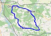 Trasa z dnia 2015-07-12 16:42 - mapa trasy gps - rower górski
