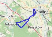 Trasa z dnia 2015-07-18 09:10 - mapa trasy gps - rower trekkingowy