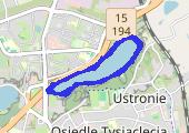 Trasa z dnia 2015-07-19 21:04 - mapa trasy gps - bieganie