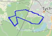 Trasa z dnia 2015-07-19 20:09 - mapa trasy gps - rower trekkingowy