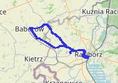 Trasa z dnia 2015-07-20 14:11 - mapa trasy gps - rower trekkingowy