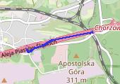 Trasa z dnia 2015-07-20 09:12 - mapa trasy gps - bieganie