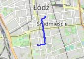 Trasa z dnia 2013-03-19 22:00 - mapa trasy gps - marsz