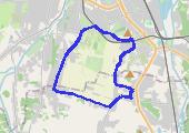 17.07.2015 - mapa trasy gps - rower górski