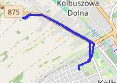 Trasa z dnia 2015-07-21 19:20 - mapa trasy gps - rower górski