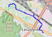 Trasa z dnia 2015-07-22 18:04 - mapa trasy gps - marsz