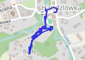 Hopka za szkołą  2013-03-22 13:01 - mapa trasy gps - snowboard