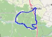 Trasa z dnia 2015-07-22 20:31 - mapa trasy gps - rower trekkingowy