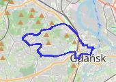 Spacer 21 - mapa trasy gps - spacer