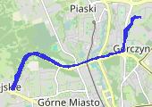 Trasa z dnia 2015-07-22 23:29 - mapa trasy gps - bieganie