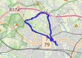 Trasa z dnia 2015-07-23 17:03 - mapa trasy gps - bieganie