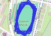 Trasa z dnia 2015-07-23 19:56 - mapa trasy gps - bieganie