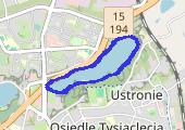 Trasa z dnia 2015-07-23 19:30 - mapa trasy gps - bieganie