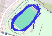 Trasa z dnia 2015-07-23 18:25 - mapa trasy gps - bieganie