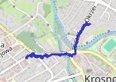 Trasa z dnia 2013-03-23 12:30 - mapa trasy gps - spacer