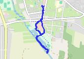 Trasa z dnia 2013-03-23 12:53 - mapa trasy gps - spacer
