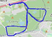 Trasa z dnia 2015-07-24 20:04 - mapa trasy gps - rower górski