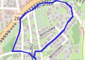 Trasa z dnia 2013-03-23 19:51 - mapa trasy gps - marsz
