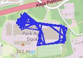 Trasa z dnia 2015-07-26 09:47 - mapa trasy gps - bieganie