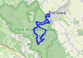 Trasa z dnia 2015-07-25 13:23 - mapa trasy gps - rower górski