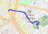 Trasa z dnia 2012-01-25 14:49 - mapa trasy gps - marsz
