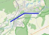 kajaki - mapa trasy gps - kajak