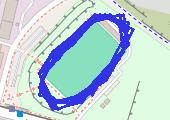 Trasa z dnia 2015-07-27 19:58 - mapa trasy gps - bieganie