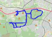 Trasa z dnia 2015-07-28 09:49 - mapa trasy gps - bieganie